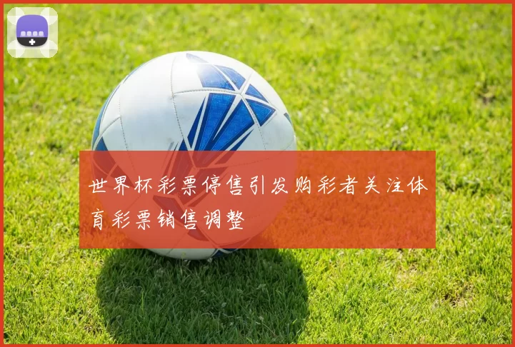 世界杯彩票停售引发购彩者关注体育彩票销售调整